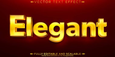 Düzenlenebilir metin efekti, altın lüks metin biçimi