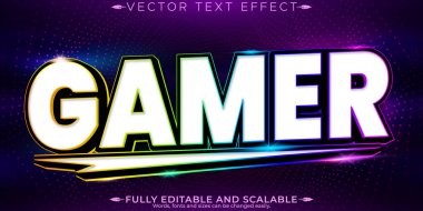 Oyuncu metin efekti, düzenlenebilir esport ve metin biçimi