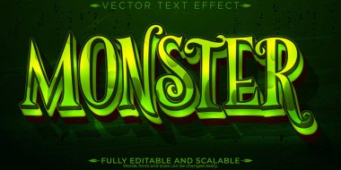 Canavar metin efekti, düzenlenebilir kötülük ve zombi metin tarzı