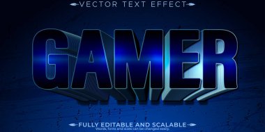 Oyuncu metin efekti, düzenlenebilir oyun ve esport metin biçimi