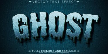 Hayalet metin efekti, düzenlenebilir korku ve korkutucu metin tarzı