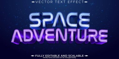 Uzay metin efekti, düzenlenebilir uzaylı ve macera metin biçimi