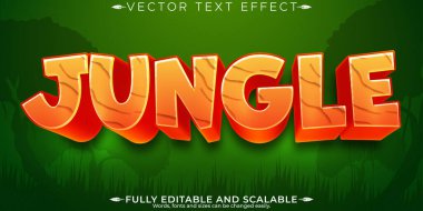 Orman metin efekti, düzenlenebilir orman ve vahşi metin biçimi