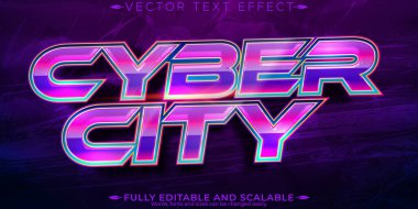 Siber metin efekti, düzenlenebilir gelecek ve kurgu tipi