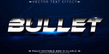 Kurşun metin efekti, düzenlenebilir metalik ve eylem metin biçimi