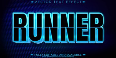 Spor metin efekti, düzenlenebilir çalıştırıcı ve hızlı metin biçimi