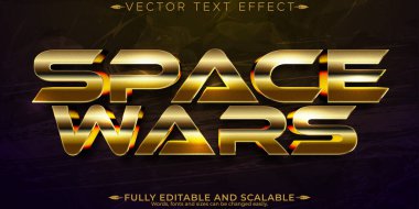 Savaş metni etkisi, düzenlenebilir metalik ve parlak metin biçimi