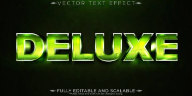 Düzenlenebilir metin efekti hızı, 3D film ve parlaklık yazı tipi biçimi
