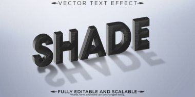 Metin efekti, düzenlenebilir gölge ve gerçekçi metin biçimi