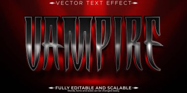 Vampir metin efekti, düzenlenebilir korku ve korkutucu metin tarzı
