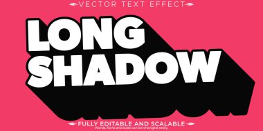 Retro klasik metin efekti, düzenlenebilir 70 'ler ve 80' ler metin biçimi