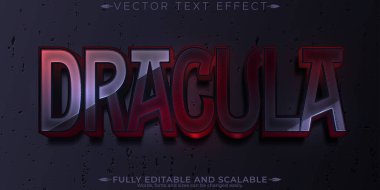 Drakula metin efekti, düzenlenebilir vampir ve ölümsüz özelleştirilebilir 