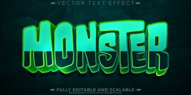 Canavar metni efekti, düzenlenebilir zombi ve efsanevi özelleştirilebilir f