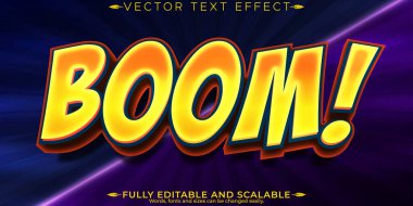 Çizgi roman efekti, düzenlenebilir süper kahraman ve grafik roman cus