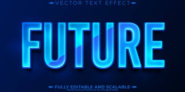 Yapay zeka metin efekti, düzenlenebilir teknoloji ve bilim