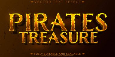 Korsanlar metin efekti, düzenlenebilir gemi ve macera metin biçimi
