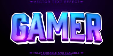 Düzenlenebilir metin efekti oynatıcı, 3d esport ve akış yazı tipi biçimi