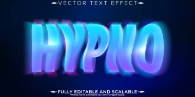 Hipnoz metin efekti, düzenlenebilir hareket ve dikey metin biçimi