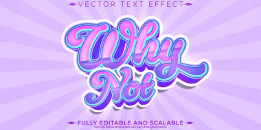Neden stil sahibi metin efektleri, düzenlenebilir modern harf harfleri değil?