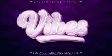 Titreşim metin efekti, düzenlenebilir metin biçimi