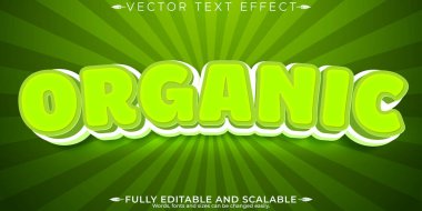 Organik metin efekti, düzenlenebilir sebze ve bahçe metin biçimi