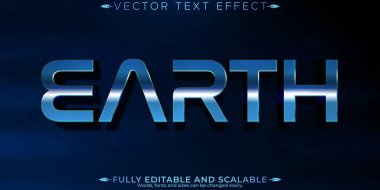 Dünya düzenlenebilir metin efekti, düzenlenebilir gezegen ve küresel metin biçimi