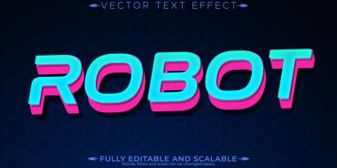 Yapay zeka metin efekti, düzenlenebilir teknoloji ve bilim