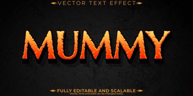 Cadılar Bayramı canavar metin efekti, düzenlenebilir korku ve korkutucu metin st