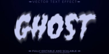 Cadılar Bayramı canavar metin efekti, düzenlenebilir korku ve korkutucu metin st