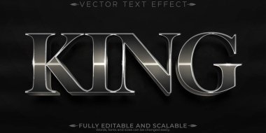 Düzenlenebilir metin efekti, düzenlenebilir modern ve poster biçimi