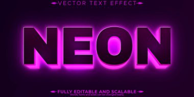 Düzenlenebilir metin efekti, düzenlenebilir modern ve poster biçimi