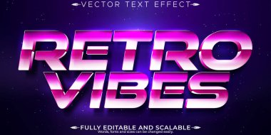 Düzenlenebilir metin efekti, düzenlenebilir modern ve poster biçimi