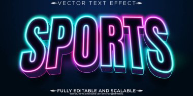 Düzenlenebilir metin efekti, düzenlenebilir modern ve poster biçimi