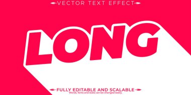 Retro etiket metin efekti, düzenlenebilir 70 'ler ve 80' ler metin biçimi