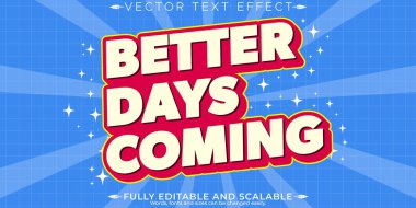 Düzenlenebilir stil metin efekti, düzenlenebilir modern harf harfi