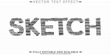 Metin efekti, düzenlenebilir çizim ve mimari metin biçimi