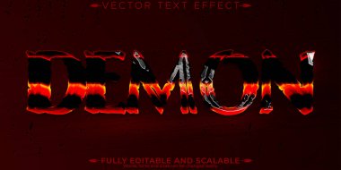 Şeytani metin efekti, düzenlenebilir kötülük ve doğaüstü özelleştirilebilir f