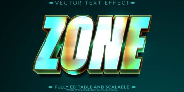 Oyuncu metin efekti, düzenlenebilir oyun efekti ve parlak özelleştirilebilir yazı tipleri