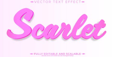 Elegant text effect, editable sophistication and stylish customi clipart