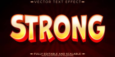 Güçlü metin efekti, düzenlenebilir güçlü ve oyun özelleştirilebilir yazı tipi