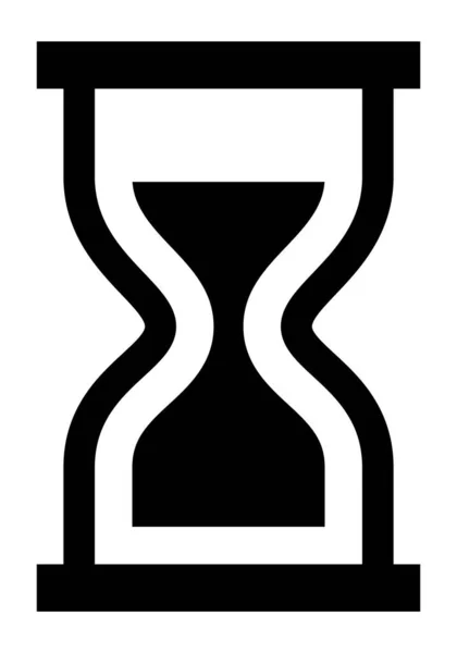 Hourglass 마우스 아이콘 — 스톡 벡터