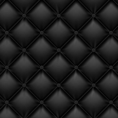 Deri dokular. Siyah perçinli Vip arka plan. Vektör illüstrasyonu.
