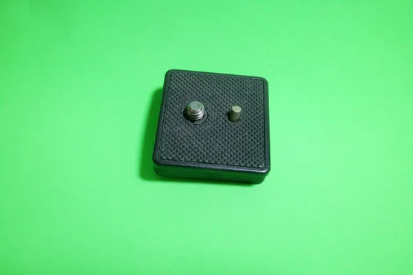 Photo Square Tripod Mounting Camera Black Color — Stock Photo, Image