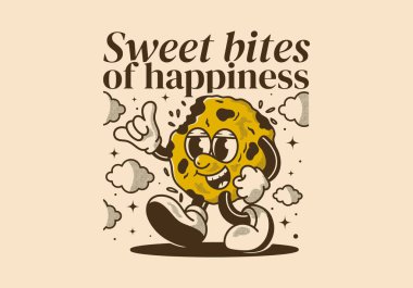 Mutluluktan tatlı ısırıklar. Yürüyen kurabiyelerin maskotluk tasarımı