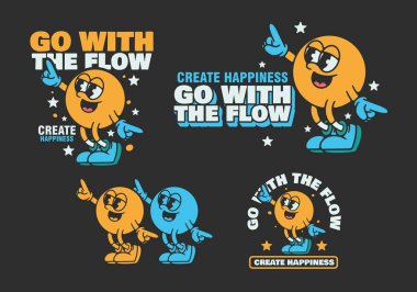 Dans pozisyonunda mutlu bir maskot karakteri, karanlık bir geçmişi var. 4 sürümünde