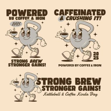 Kahve ve klasik çizgi film enerjisiyle başlayan spor aşıkları için mükemmel..