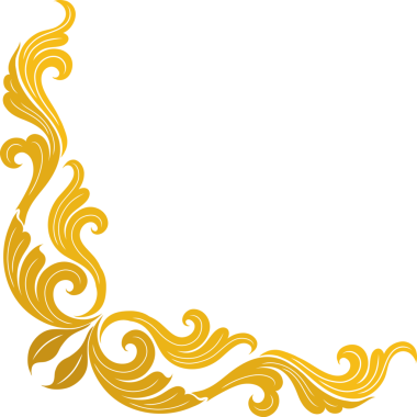 Geleneksel Tayland 'ın köşe süsleri