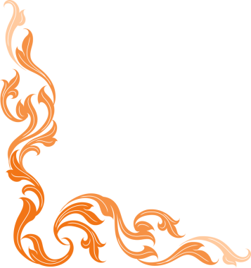 Geleneksel Tayland 'ın köşe süsleri