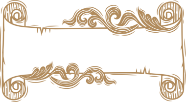 Tayland sanatı ve kurdele pankartı. kurdele illüstrasyonu.