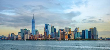 New York şehrinin silüeti